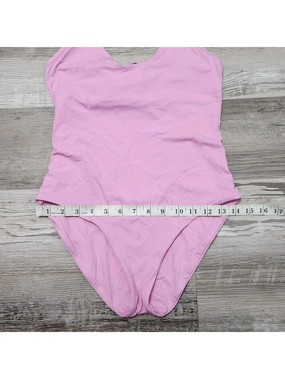 Becca Virtue Swimsuit Pink XS Please Read One Piece Open Back 2-4